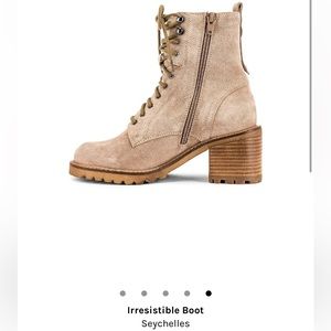 Seychelles “Irresistible Boot” | Size 8.5 Womens | Color Sand Suede